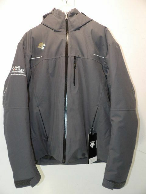 Mens Descente Size XL Grey Jacket - Grey