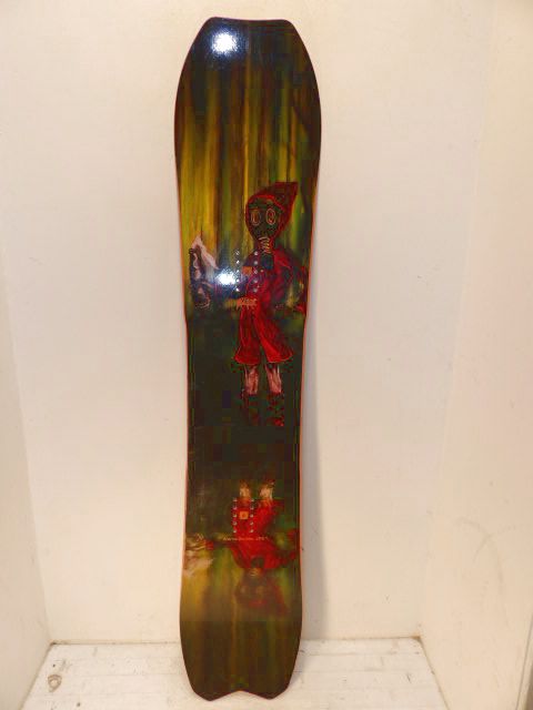 Mens Yes Warca Uninc Size 155cm Snowboard - Green