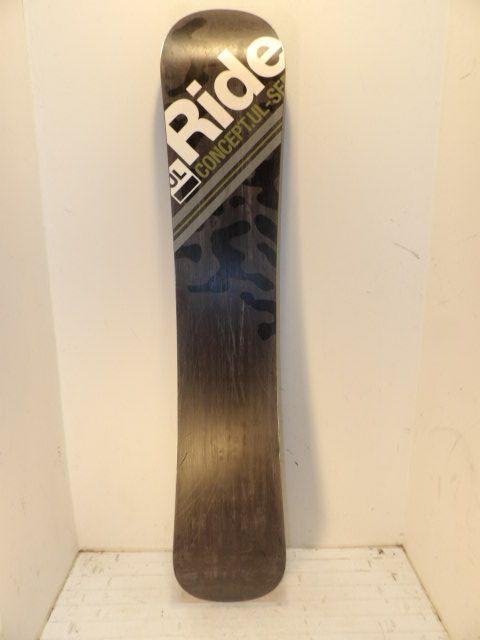 Men's Ride Concept Size 157cm Snowboard - Black