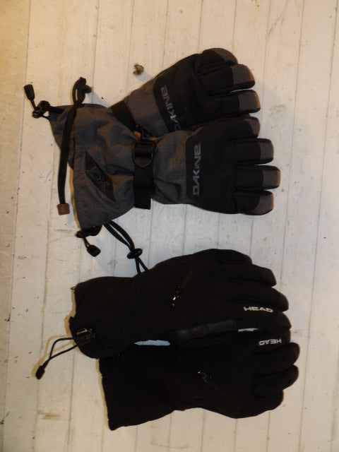 Head Gloves or DaKine - Black or Black / Grey