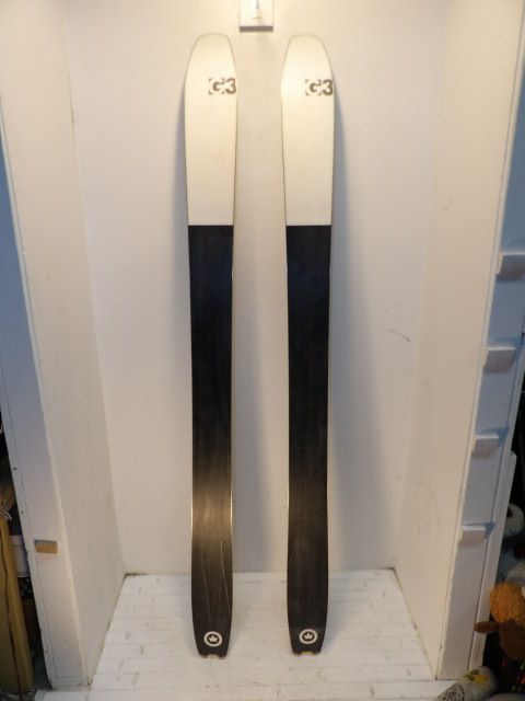 Mens G3 Slayr Carbon W/ 114 W/ Skins Size 185cm AT Skis - Black