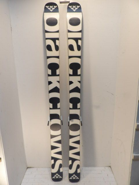 Mens black crows corvus 107 w/ Pivot Size 183cm Downhill Skis - Black / White