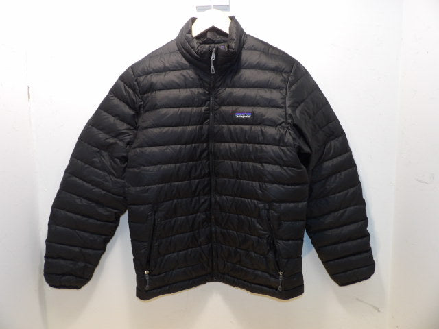Men's Patagonia Size Medium Puffy Jacket - Black