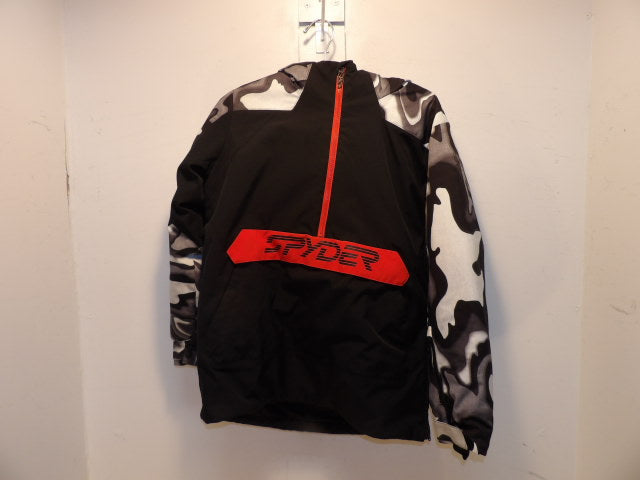 Youth Spyder 14 Black Jacket