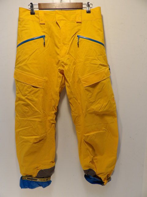 Mens Mammut Size 38 Orange Pants - Orange