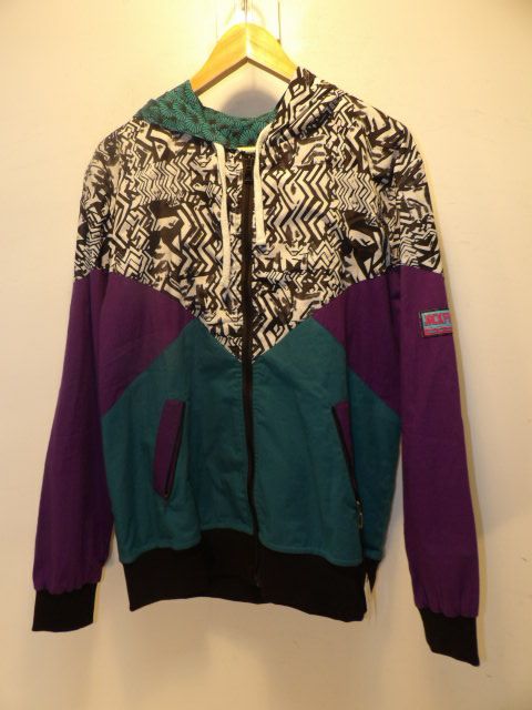 Jackfruit Hoodie - Green / Purple / White