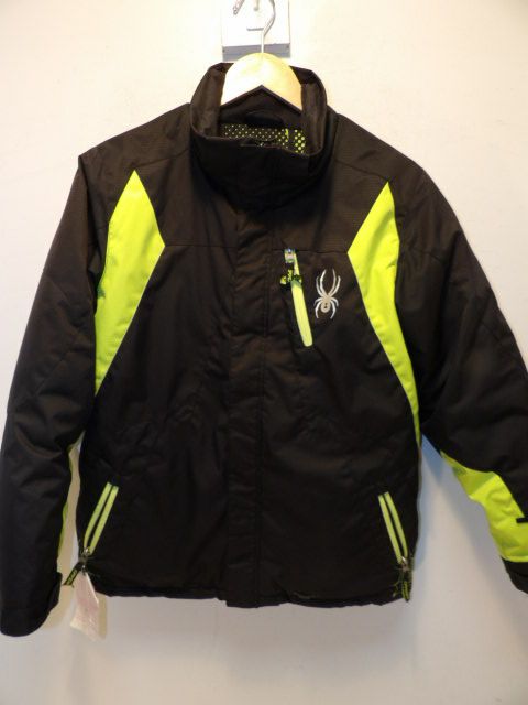 Youth Spider XL Black Jacket - Black