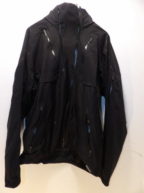 Men's Kjus Formula Size XXL Black Jacket - Black