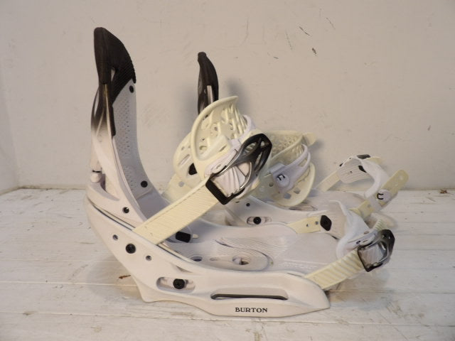 Women's Burton Lexa EST Size Large Bindings - Black to White Fade