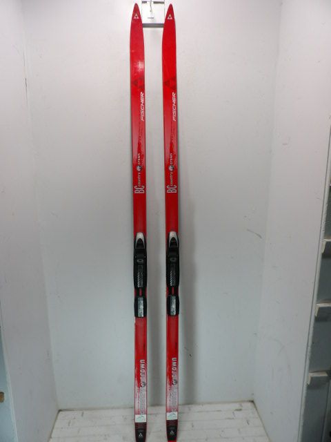 Fischer BC Country Crown Nordic Skis - NNN - Size 190cm - Red