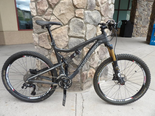 2013 Santa Cruz Blur TR C Size 18" Mountain Bike - Black