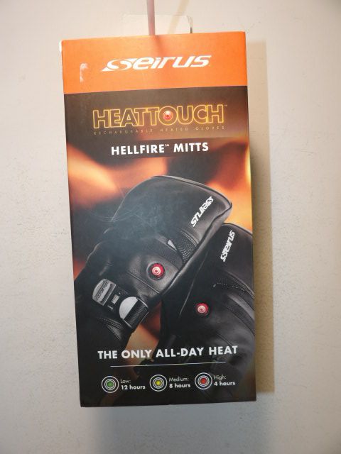 Women's Seirus Hellfire Size Small Black Gloves - Heated Gloves