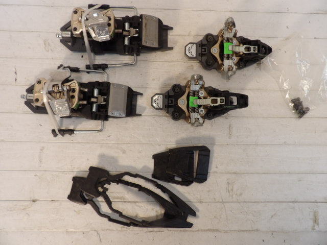 Mens Dynafit FT AT Bindings - Siver / Green