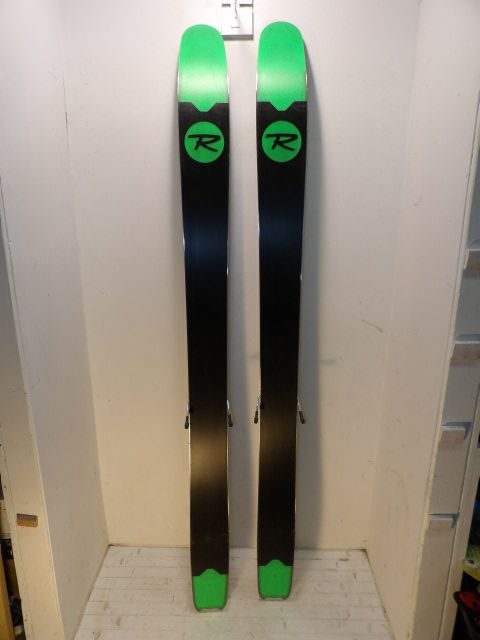 Mens Rossignol Super 7 w/ Look Duel SPX 12 Size 190cm Downhill Skis - Black