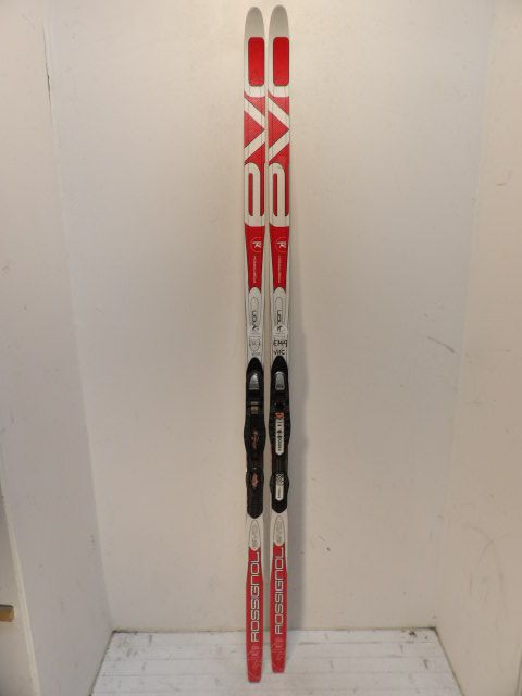 Unisex 176cm Rossignol Evo NNN Cross Country Skis - Red / White