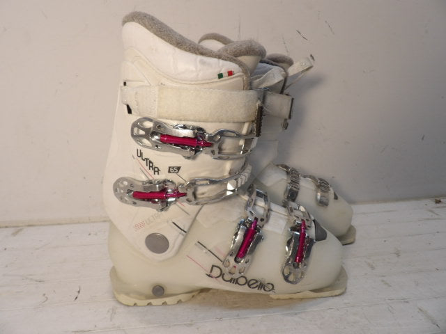 Womens Dalbello Ultra 65 Size 24.5 Downhill Boots - White