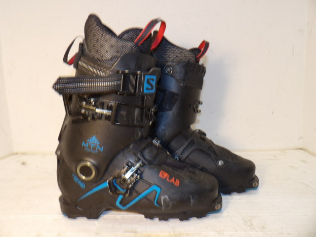 Mens Salomon S LAB MTN Size 26.5 AT Boots - Black / Blue
