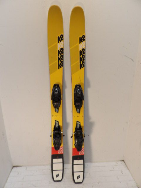 Youth K2 Mindbender Jr Size 129cm Kids Skis - Yellow
