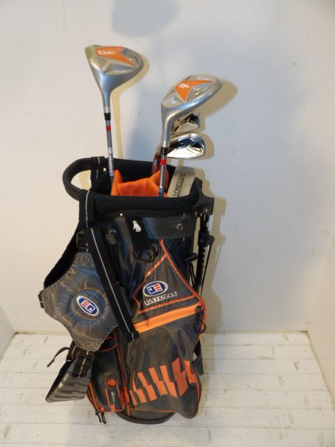 US Kids Golf Kid's Clubs - 5 Clubs - Orange
