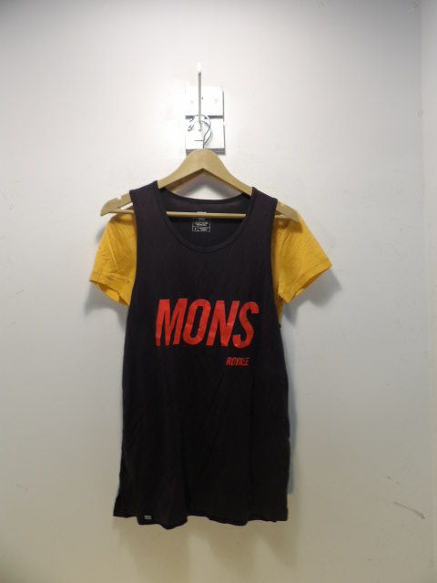Mons Royale Black Tank Top - Size L