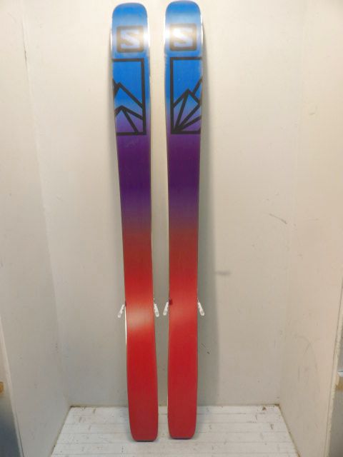 Mens Salomon QST Blank w/ Warden 13 Size 178cm Downhill Skis - White