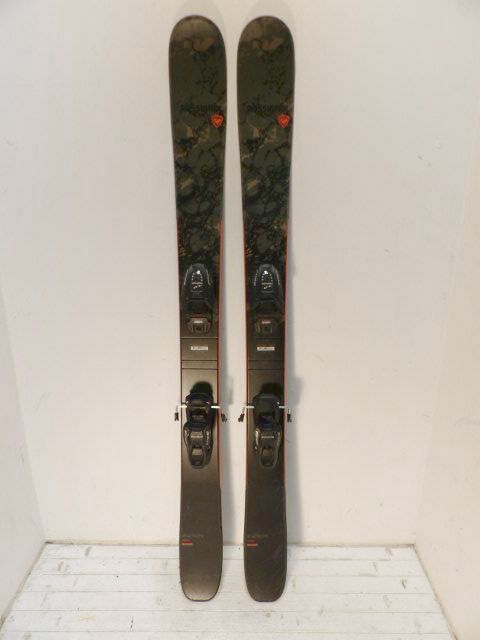 Youth Rossignol Smashers Size 130cm Kids Skis - Camo / Black