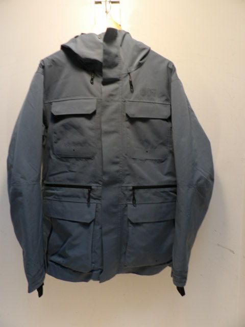 Men's Picture Size Medium Blue Jacket - Blue