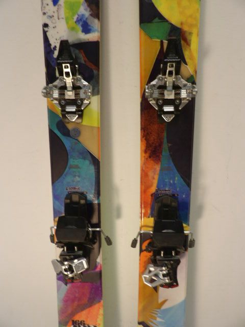 Womens Atomic Century w/ Dynafit ST Size 166cm Downhill Skis - Multi Color