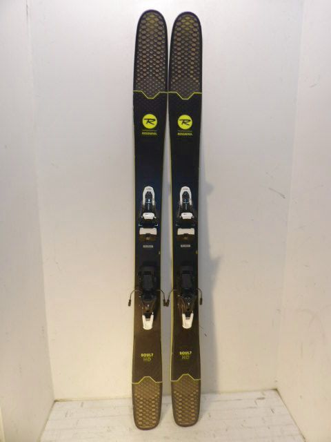 Men's Rossignol Soul 7 HD w/ Shift13 Size 164cm AT Skis - Black/Yellow