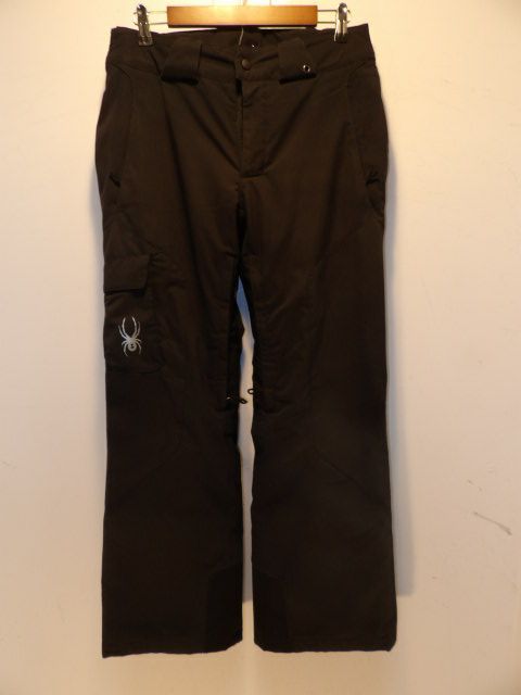 Mens Spyder Size Small Black Pants - Black