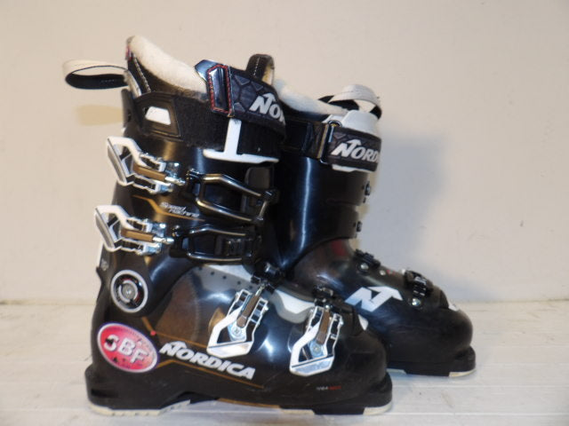 Womens Nordica Speed Machine 115w  Size 24.5 Downhill Boots - Black