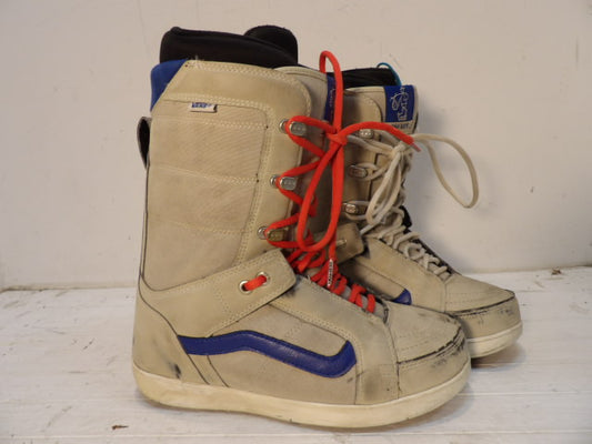 Mens Vans Hi Standard Size 10.5 Boots - Beige
