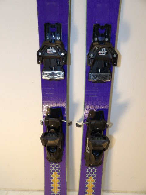 Womens Head Great Joy w/ 13 Din Size 163cm Downhill Skis - Purple