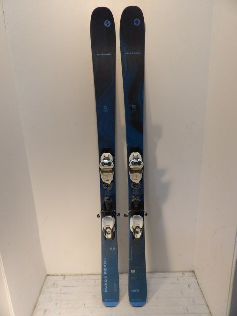 Womens Blizzard Black Pearl w/ Marker Compcact GW Size 165cm Downhill Skis