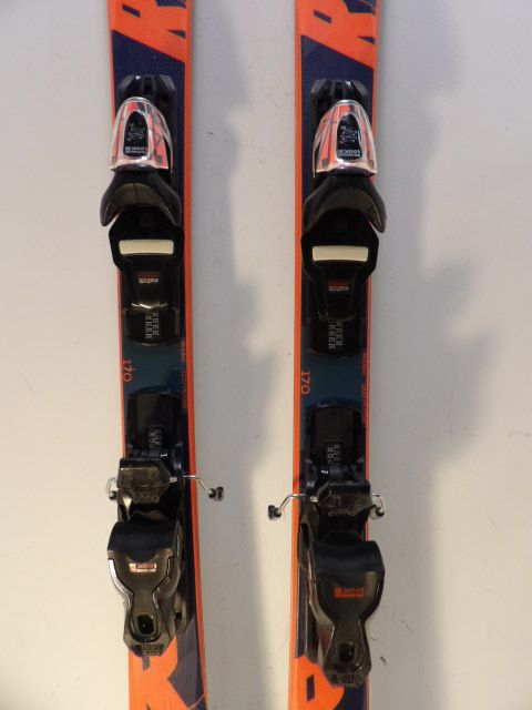 Men's Rossignol React 2 w/ XPress 10 Size 170cm Downhill Skis - Blue/White