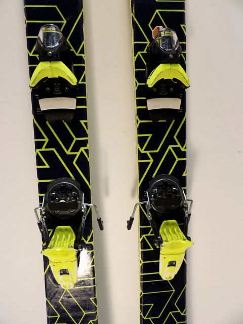 Mens black crows atriss w/ Pivot Size 189cm Downhill Skis - Blue / Yellow