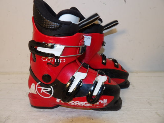 Youth Rossignol Size 19.5 Kids Boots - Red