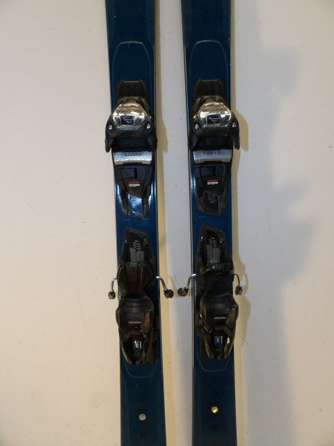 2022 Womens K2 Disruption Marker ER3 w/ 78 Size 160cm Downhill Skis - Blue