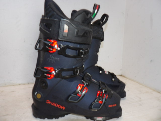 Lange Shadow 130 Size 24.5 Downhill Boots - Black / Orange