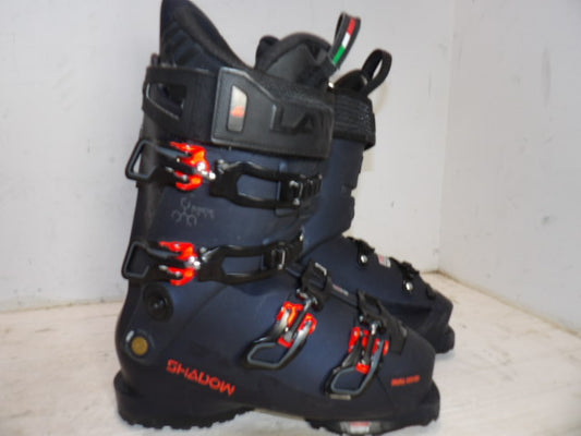 Lange Shadow 130 Size 24.5 Downhill Boots - Black / Orange