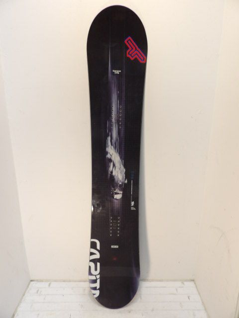 Men's Capita Outerspace Living Size 154cm Snowboard - Black / Astronaut