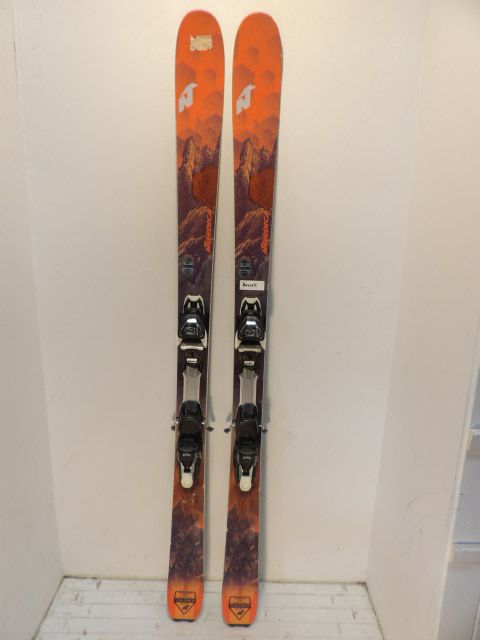 Mens Nordica Navigator Size 172cm Downhill Skis - Orange / Blue