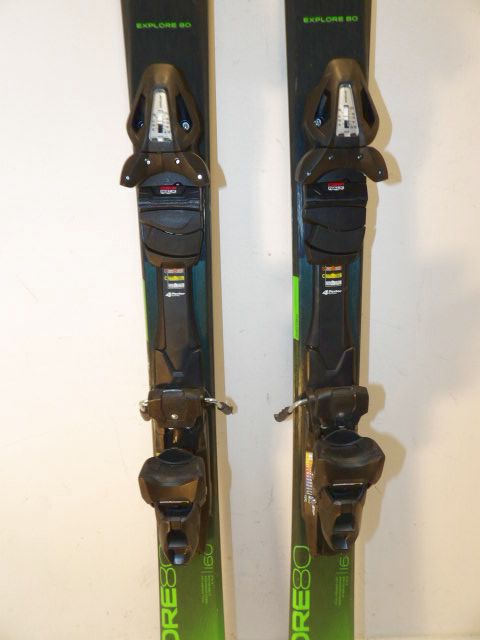 Womens Elan Explore w/ ESP 10 Size 160cm Downhill Skis - Green