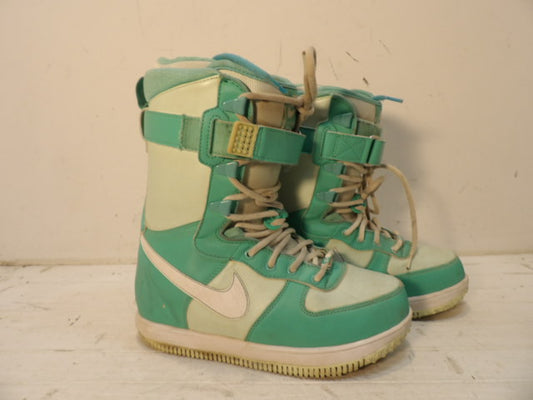 Women's Nike Zoom Force 1 Size 7.0 Boots - Mint