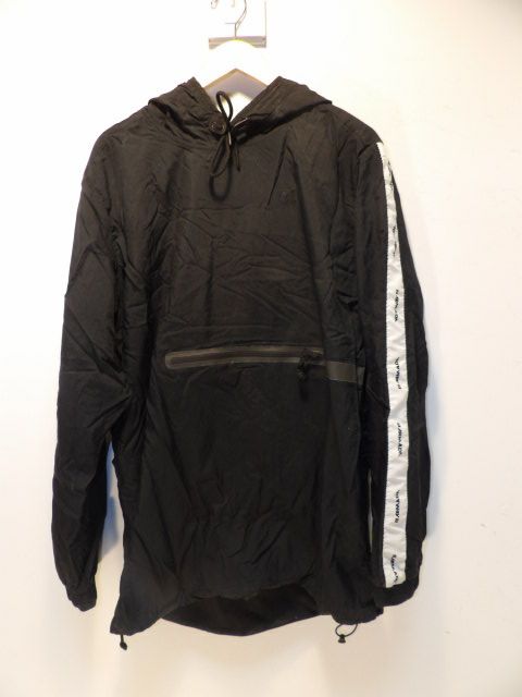 Mens Armada Size Large Black Jacket - Black - Wind Breaker