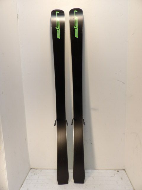 Mens Elan Wingman 86 TI w/ AM12 Size 166cm Downhill Skis - Blue Green