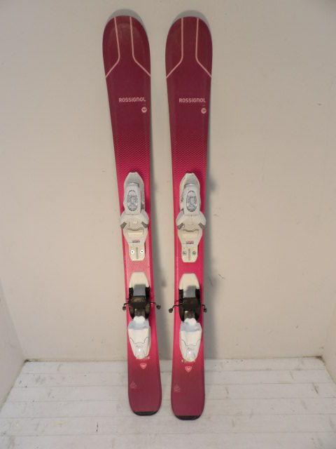 Youth Rossignol Exp Pro Size 104cm Kids Skis - Pink