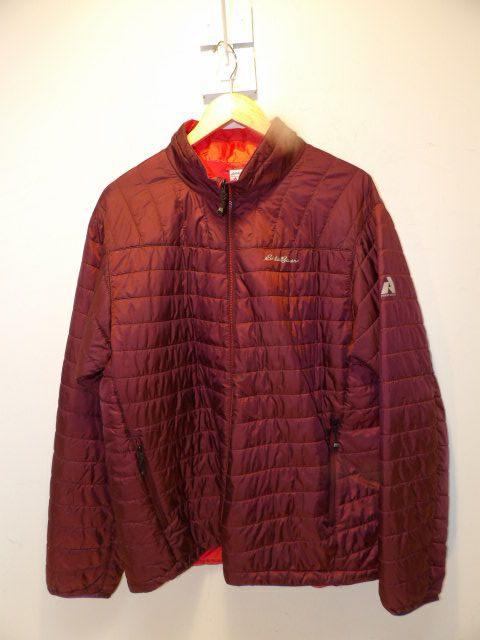 Men's Eddie Bauer Size Large Maroon Jacket