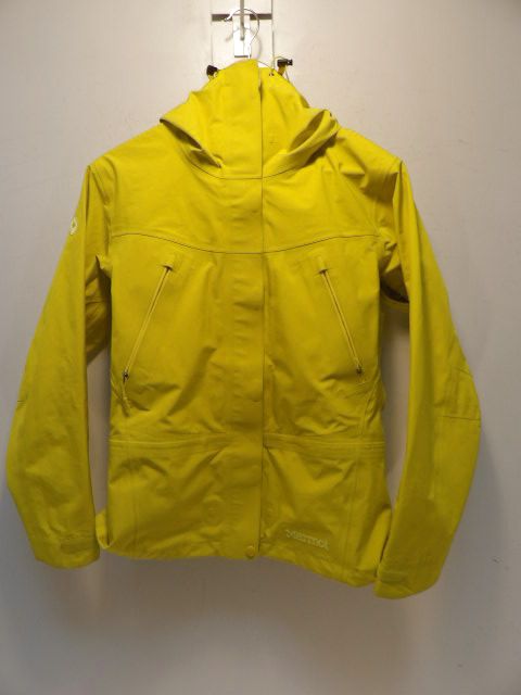 Women's Marmot Gore Tex Size Small Yellow Jacket - Yellow