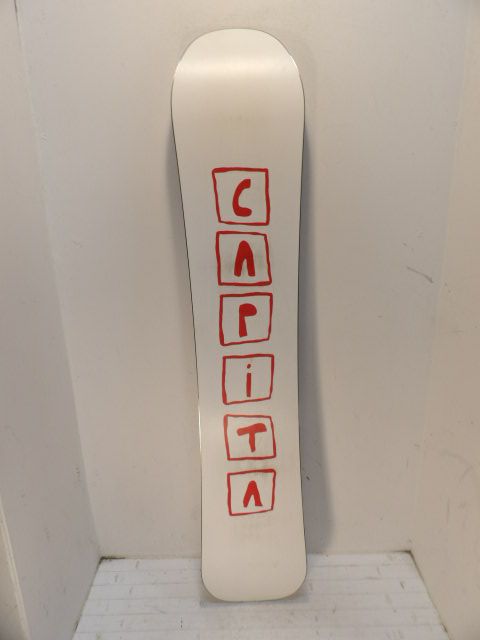 Mens Capita Aeronaut Size 155w Snowboard - White